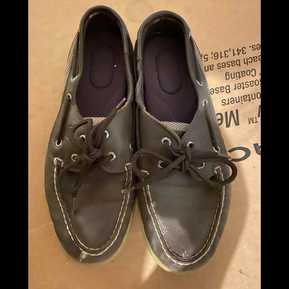 Brown Leather Sperry’s